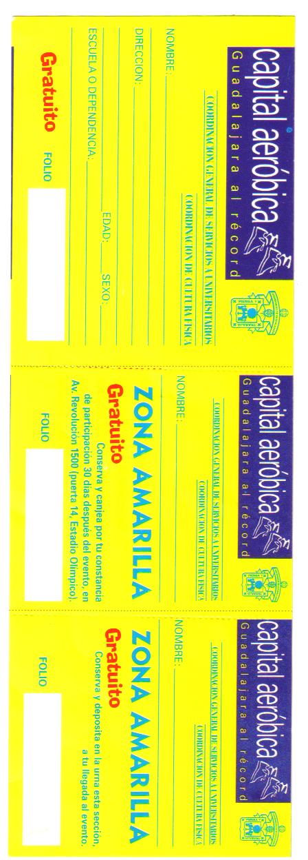 Entry Ticket to a Sports Event
